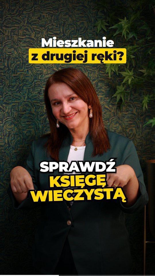 Przykładowa rolka: biuro nieruchomości, ekspert mówi do kamery